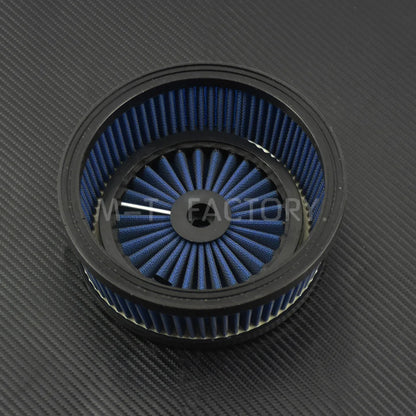 Grey Red Blue Filter Element Repalecment For Harley Sportster 883 1200 XL Touring Road King Glide FL Softail Dyna Fat Boy Ultra