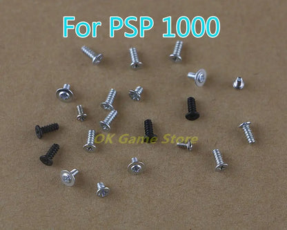 1set/lot Replacement Full Screw Set Repair Parts for PSP1000 PSP1001 PSP 1000 console shell mother main board
