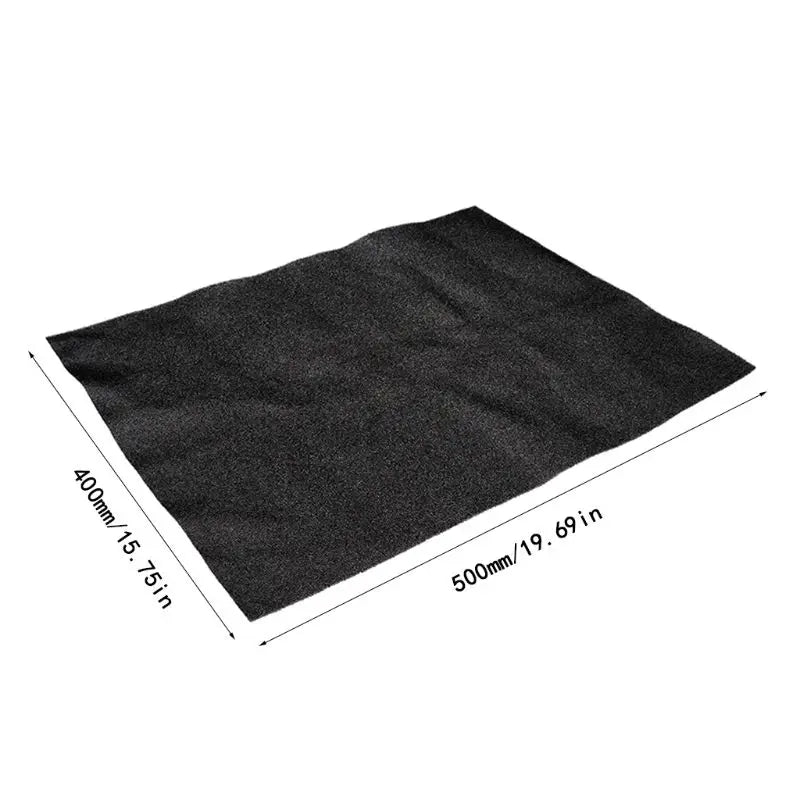 PC Cooler Fans Dust Filter Computer Mesh Black Dustproof Sponge 60ppi Density Filter for Electric Control Boxes,