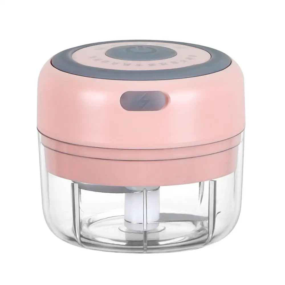 Customizable Wireless Portable Electric Crusher 100ml Portable Blender Multipurpose Wireless Mini USB Rechargable Vegetables Cup