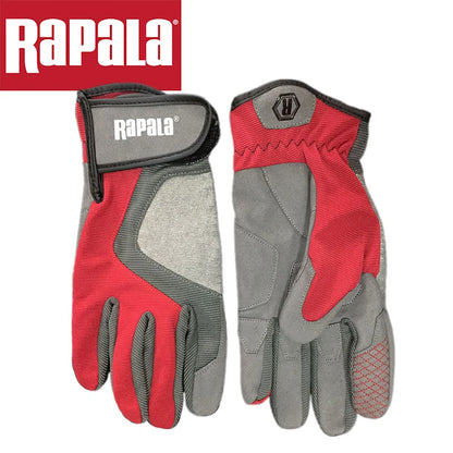 RAPALA Fishing gloves Full finger/Half finger gloves for fishing Comfort fabrics Anti-Slip Fishing fingerless gloves