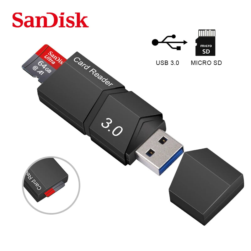 SD Card Reader USB 3.0 Card Reader 3.0 For USB Micro SD Adapter Flash Drive Smart Memory Card Reader SD Cardreader