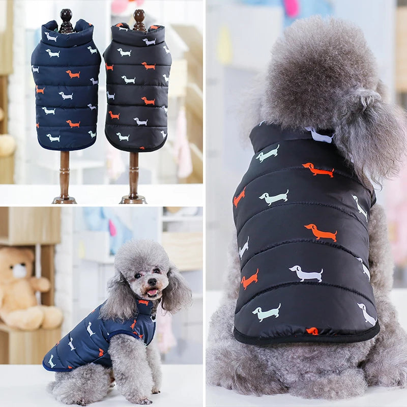 Pet Dog Winter Soft Coat Small Dog Clothes Warm Dog Jacket Puppy Outfit Dog Coat Chihuahua Clothing Puppy Clothing