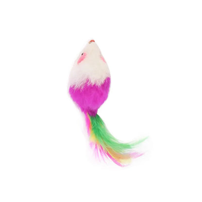 Funny Pet Cat Toys Interactive Cat Teaser with Feather 40CM Wooden Stick Mice Fish Chick Katten Speelgoed Chats Pet Accessories