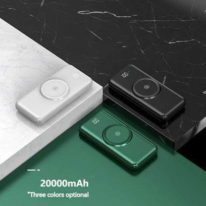 Fast Quick Charge 20000Mah Power Banks Mobile Phone Portable Powerbank 20000Mah Charger Wireless Power Bank