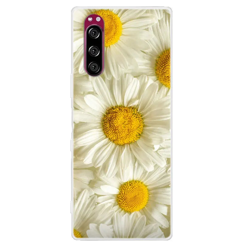 For Sony Xperia 5 Case Xperia5 Bumper Silicone TPU Soft Phone Cover For Sony Xperia 5 J9210 J8210 J8270 6.1' Cases Cartoon