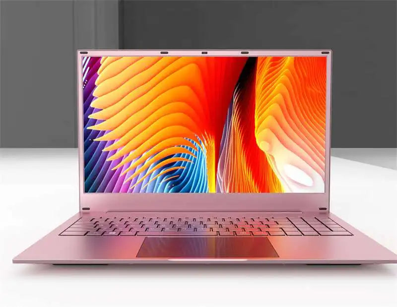 Cheaper 15.6 Inch  Quad Core  N95 8GB 16GB 32GB  RAM  128GB 256GB 512GB 1TB   ROSE GOLD  Business Office Gaming Portable Laptop