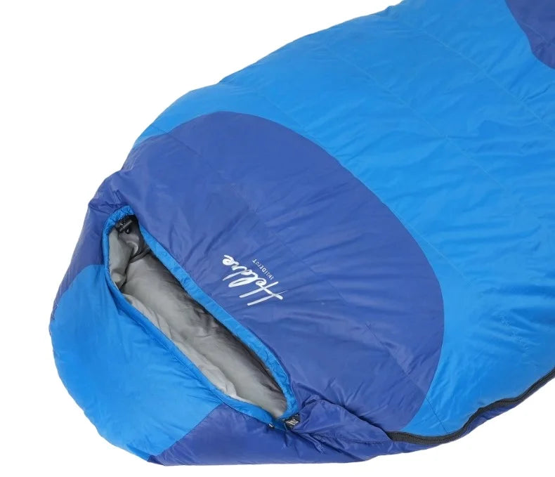 Duck Brand Ganzjahres-Leichtbau-Mumienschlafsack für Erwachsene, wasserdicht, aus Nylon und Polyester, für Outdoor-Camping, Bergschnee