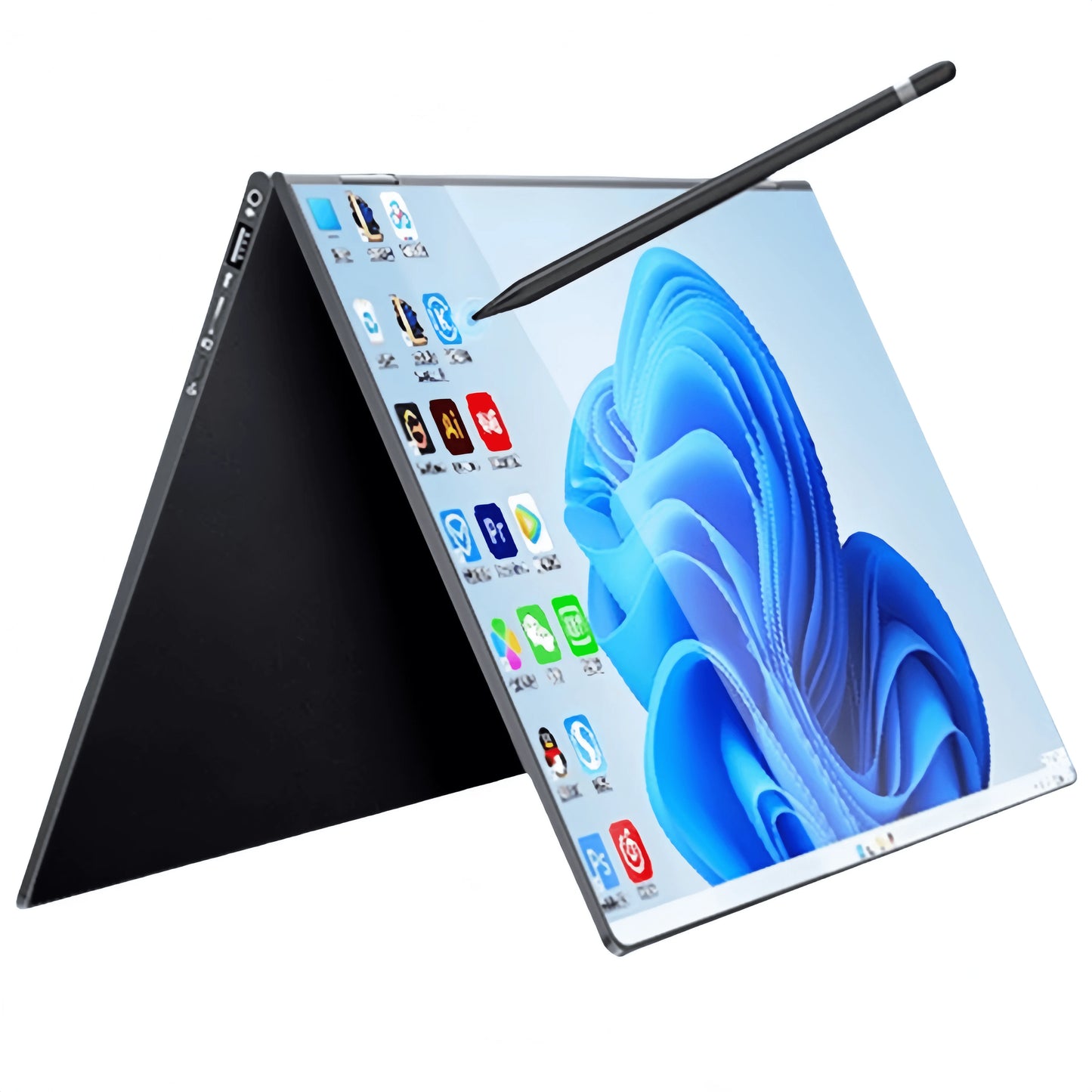14 Inch Portable YOGA Touch Screen Intel Celeron N95 360 Degree Folding Students Touch Screen  2 in 1 Business Office Laptop