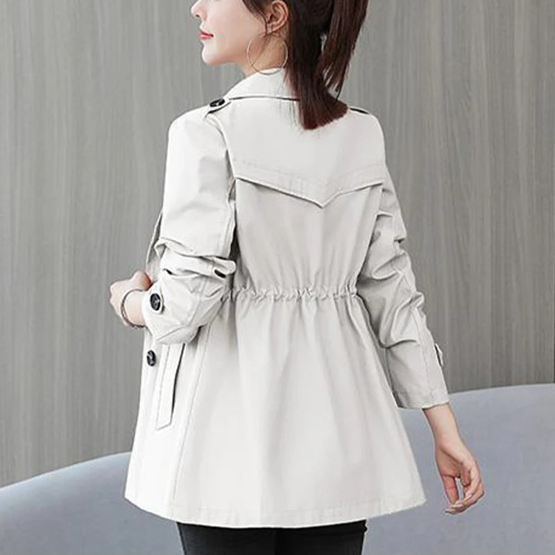 HI-FASHION Autumn Women Jacket Long Sleeve Thin Coats Casual Windbreaker 2022 Female Jackets Slim Fashion Basic Coat Outwear