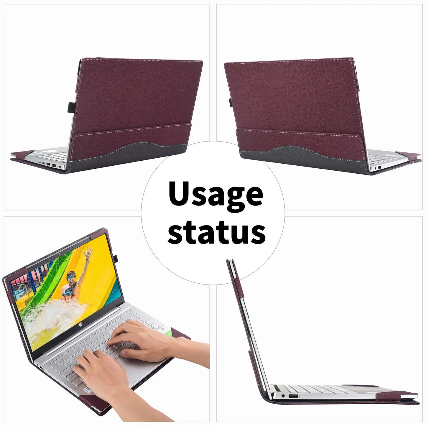 Laptop Case For Lenovo ThinkPad X1 Carbon Gen 13 2025 14 Inch Gen 12 2024 Patchwork PU Leather Protective Cover New Liner Sleeve