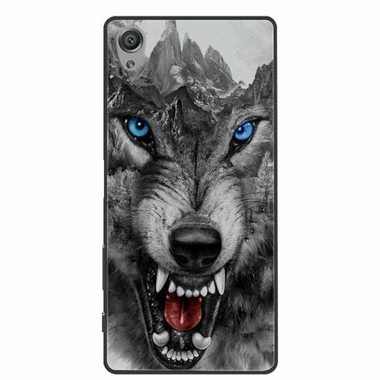 For Sony Xperia X Case F5121 Fashion Soft TPU Silicone Back Cases for Sony Xperia X Cover Protective Funda XperiaX Cartoon F5122