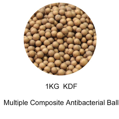DIY Fill Filter Cartridge Far Infrared Maifan Stone Calcium Sulfite Remove chlorine balls Alkaline Tourmaline KDF Resin Purifier