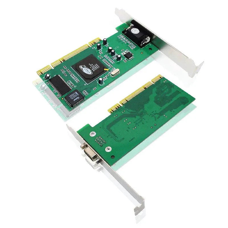 Desktop Computer CPI Graphics Card ATI Rage XL 8MB VGA Video Card 32Bit 600MHz PC Computer Accessories