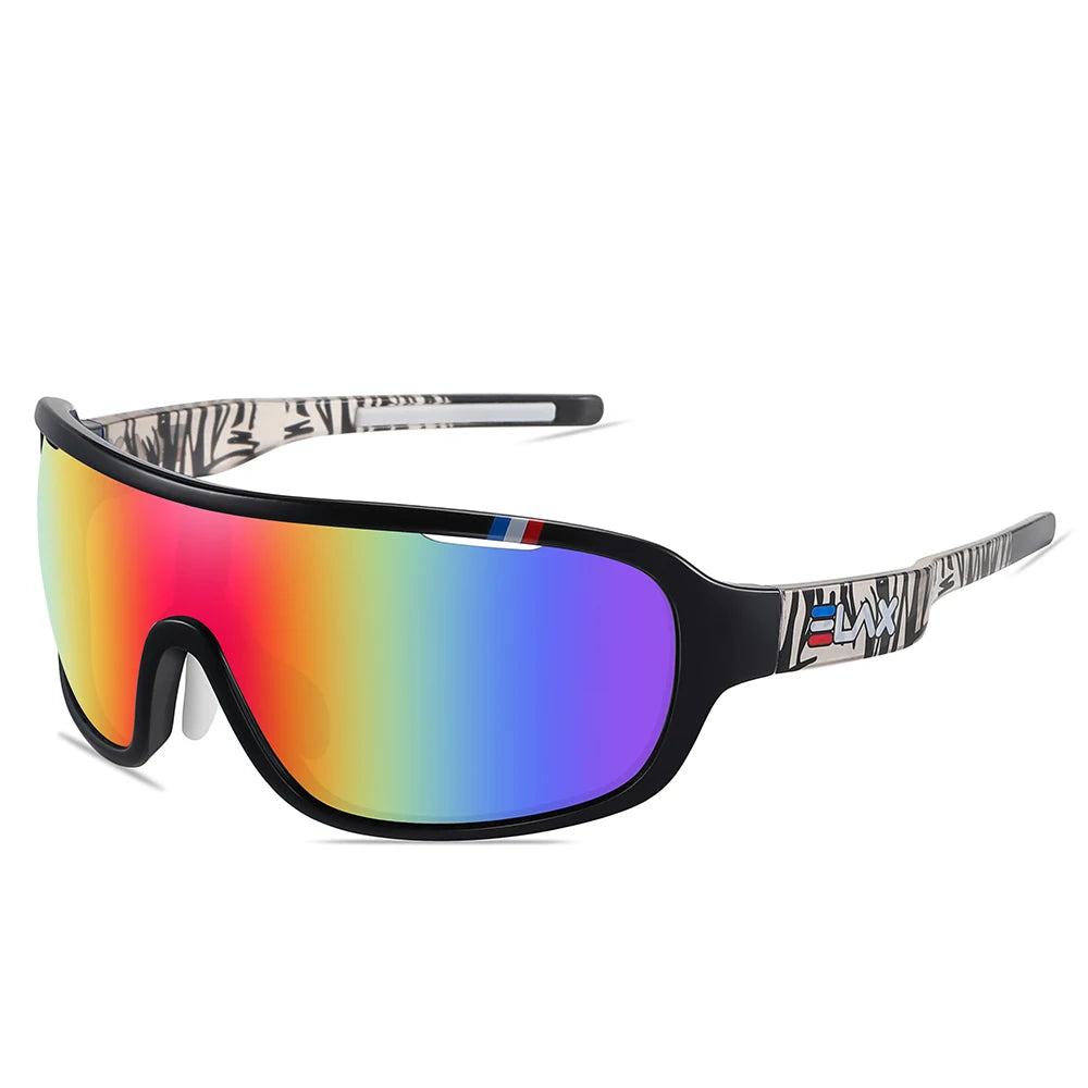 ELAX Brand New Sport Cycling Glasses Men Women Outdoor Cycling Sunglasses Mtb Bike Bicycle Eyewear UV400 Goggles