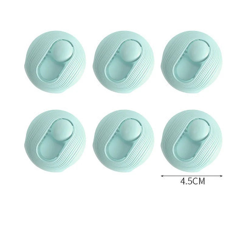 6Pcs Non Slip Gripper Round Shape Quilt Clips Blankets Fastener Bed Cover Duvet Sheet Quilt Plastic Fixer Garment Clips