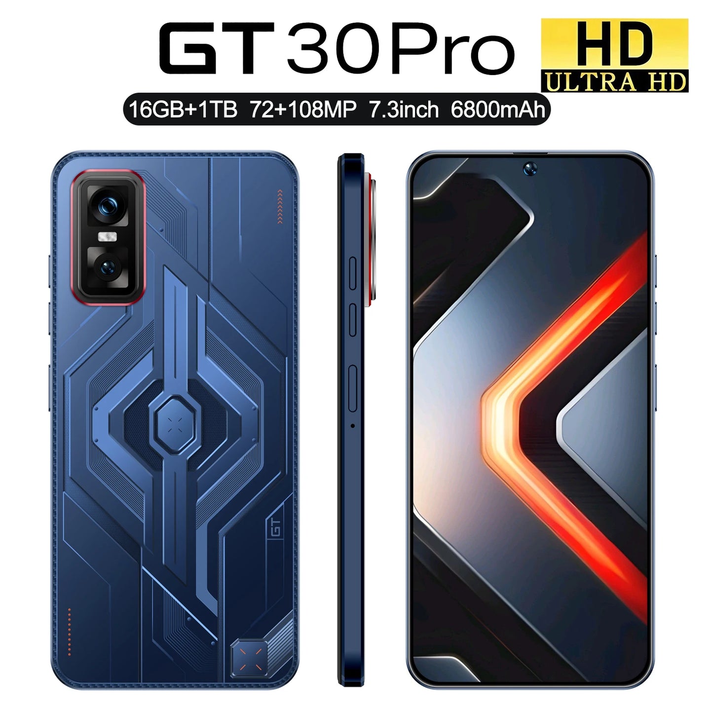 Gt30 5g 16+1tgb Wholesale Original 2sim Phones Smartphone Unlocked oneplus Mobile Phone