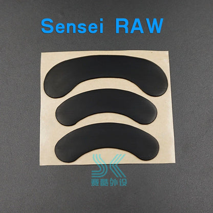 1PCS 3M Mouse Skates for steelseries Wireless Sensei TEN 310 RAW optical V2 XAI KANA Kinzu 0.6MM Gaming Mouse Feet Replace foot