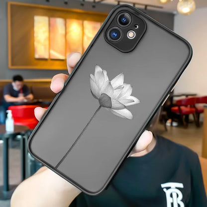 High Quality Rose Butterfly Design Luxury Mobile Phone Case for iPhone 15 Pro Max Shockproof Matte Finish Made TPU PC