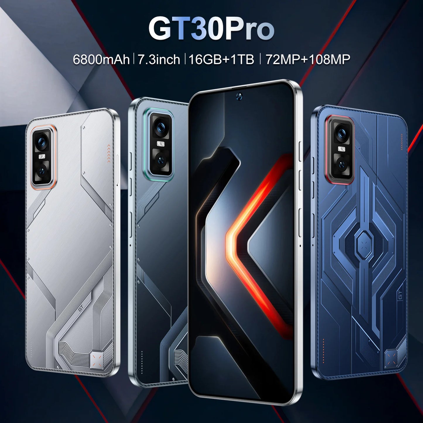 Gt30 5g 16+1tgb Wholesale Original 2sim Phones Smartphone Unlocked oneplus Mobile Phone