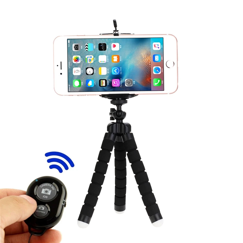 Stativ, Handy-Stativ, Handykamera-Halterung, Smartphone-Einbeinstativ, Mini-Stativ, Stativ für Handy
