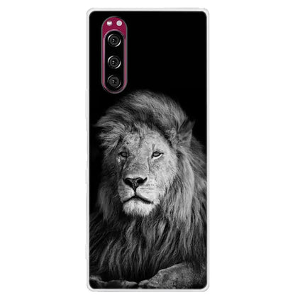 For Sony Xperia 5 Case Xperia5 Bumper Silicone TPU Soft Phone Cover For Sony Xperia 5 J9210 J8210 J8270 6.1' Cases Cartoon