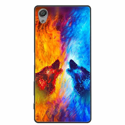For Sony Xperia X Case F5121 Fashion Soft TPU Silicone Back Cases for Sony Xperia X Cover Protective Funda XperiaX Cartoon F5122