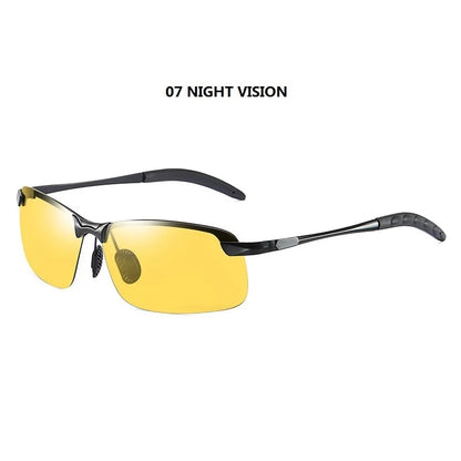 Classic Luxury Men's  Sunglasses For Men Women Driving Fishing Hiking Sun Glasses Male Vintage Glasses Man Shades