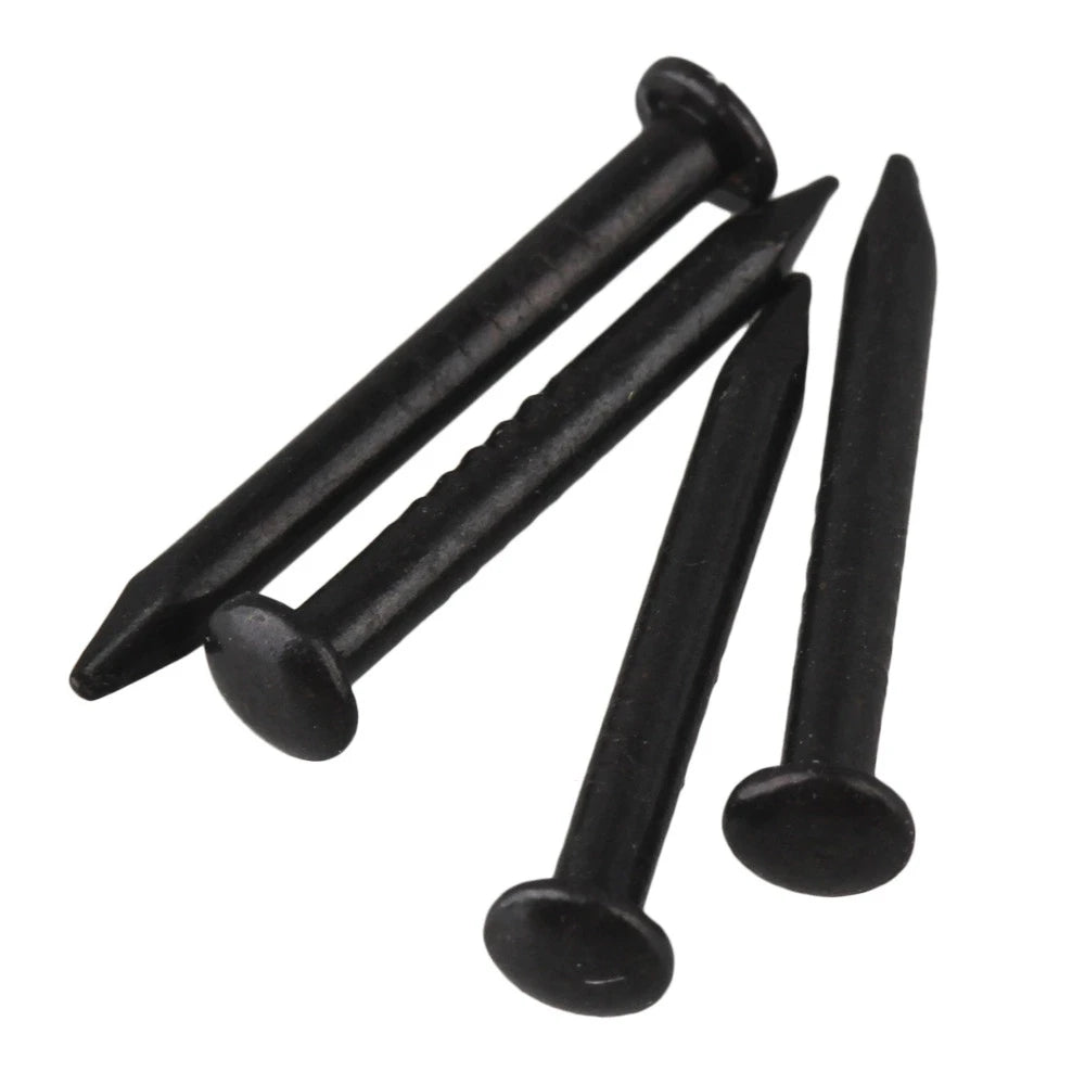 Round Head Black Antique Copper 8-21mm Roofing Wood Screw Nails Set of 50