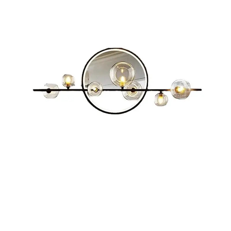 Modern Restaurant Glass Magic Bean Chandelier Nordic Bedroom bar New Aluminum Lamp