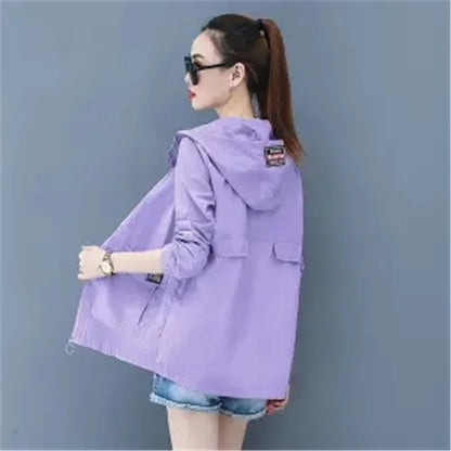 Loose Size 6XL Sun Protection Clothing Women's 2024 Summer Korean Anti-Purple Line Ultra Thin breathable Jacket Mother Top