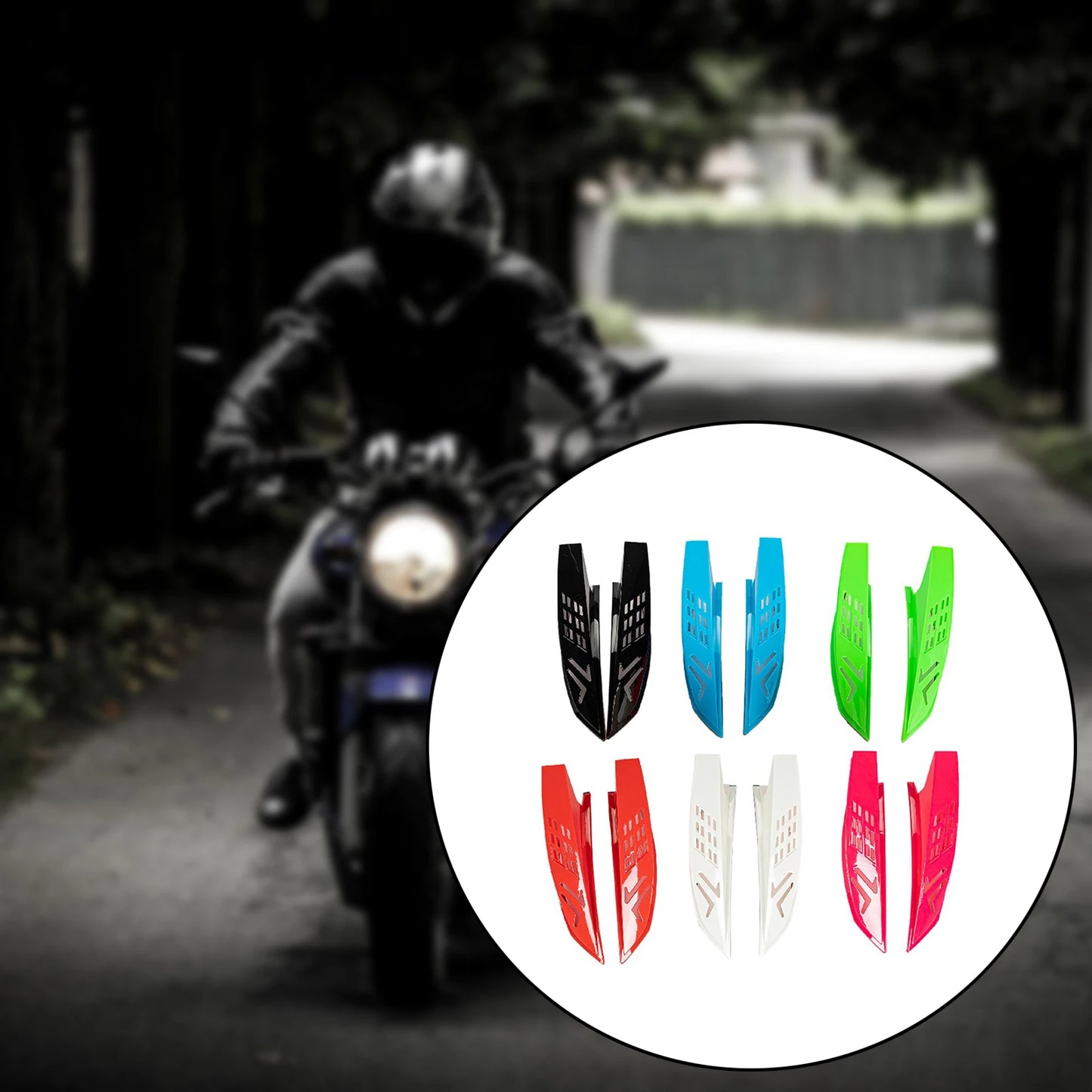 Motorcycle Helmet Ears Horns Punk Protective Decorative Stylish Motorbike Accessories Strong Adhesive Decor Parts