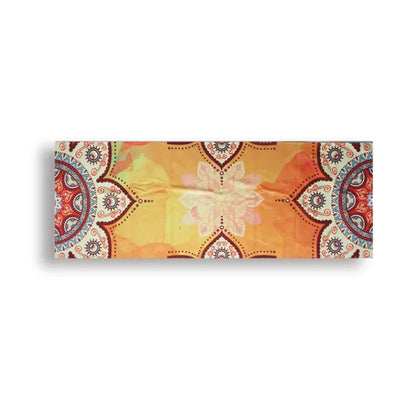 Yoga Mat Microfiber Print Pattern Foldable Portable Fitness Pilates Yoga Towel Soft Anti-slip Indoor Outdoor Sports Mat