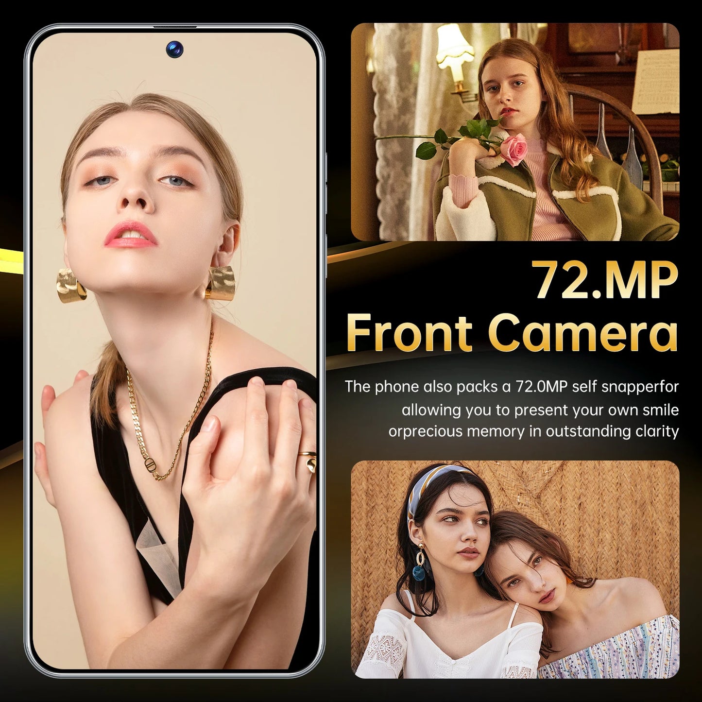 New Style 6.8inch Smartphone vivo Mobile Phone Android 512gb Smartphone