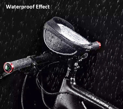 YTGEE Universal Cellphone Holder Storage Earphone Organizer Touch Screen Waterproof Bike Handlebar Cycling Mobile Phone Bag
