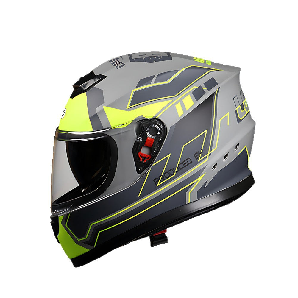 Foreign Trade Special for Motorcycle Helmet Men's Anti-fog Warm Winter Motorcycle Electric Vehicle Locomotive Women's Full Covered Full Helmet