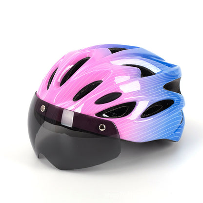Gradient Color Children's Helmet Bicycle Breathable Roller Skating Protective Gear Skateboarding Balance Bike Cycling Bicycle Helmet