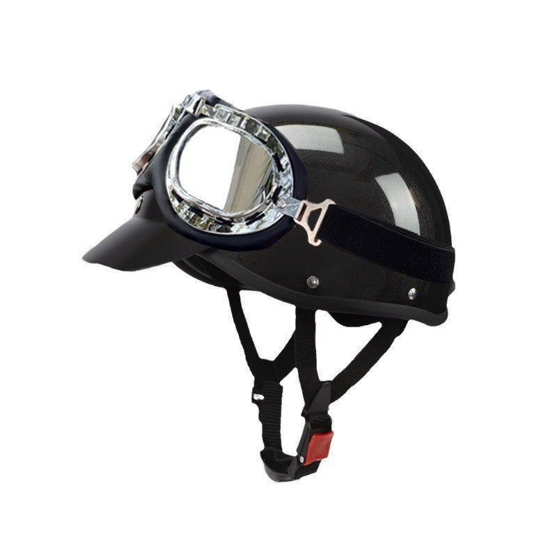 Factory Outlet GB 3C Harley Retro Half Helmet Lightweight Summer Electric Vehicle Helmet Safety Helmet Unisex