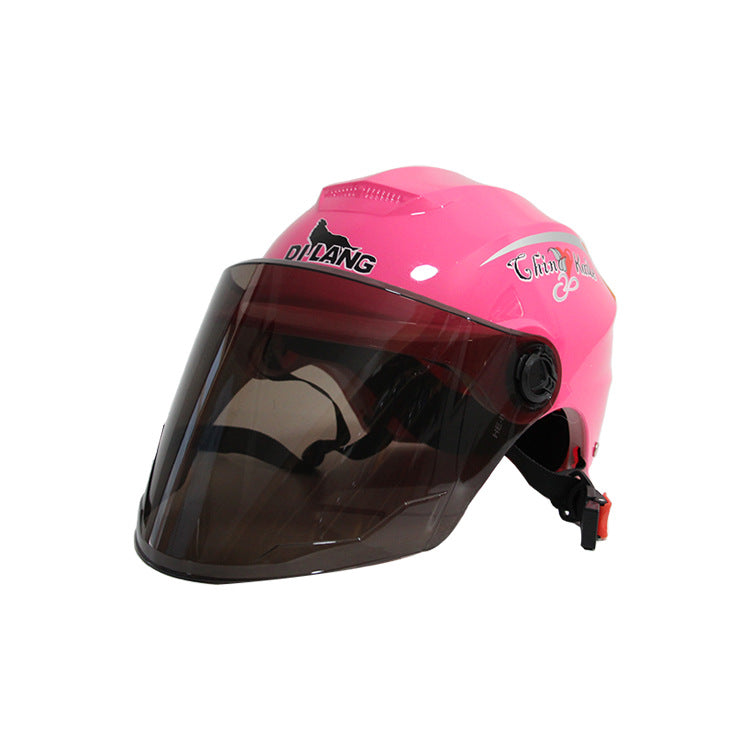 Factory direct electric car helmet men and women summer riding half helmet Four Seasons universal battery car environmental protection travel helmet