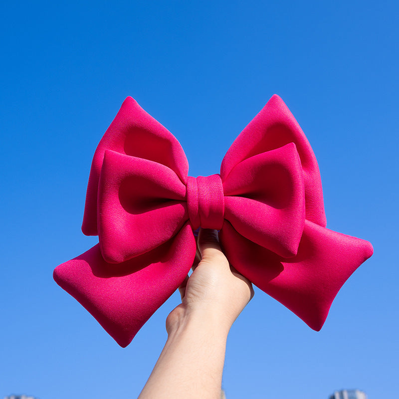 Motorcycle helmet decorations bow electric car battery car full helmet decorative accessories net red accessories women wholesale