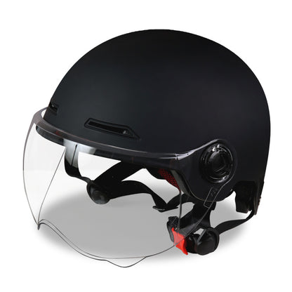 Factory direct electric car helmet men and women summer riding half helmet Four Seasons universal battery car environmental protection travel helmet