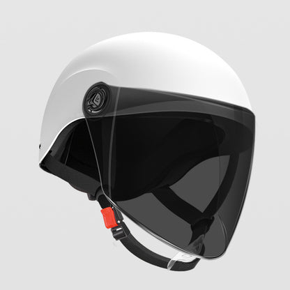 3C certification electric car helmet unisex windproof half helmet summer sun protection portable battery car safety helmet