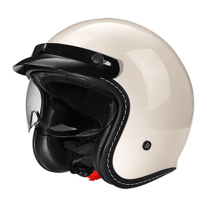 Rhr Retro Motorcycle Helmet Electric Vehicle Helmet Dot Ece Certification Helmet 3C Helmet Motorcycle Security Hat