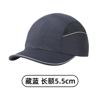Ce Certified Lightweight Safety Helmet Cross-Border Anti-Collision Hat Protective Workshop Hat Breathable Quick-Drying Anti-Collision Baseball Cap