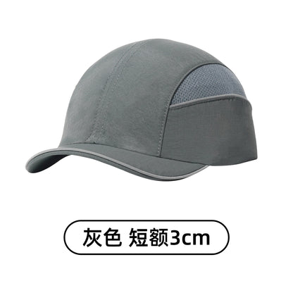 Ce Certified Lightweight Safety Helmet Cross-Border Anti-Collision Hat Protective Workshop Hat Breathable Quick-Drying Anti-Collision Baseball Cap