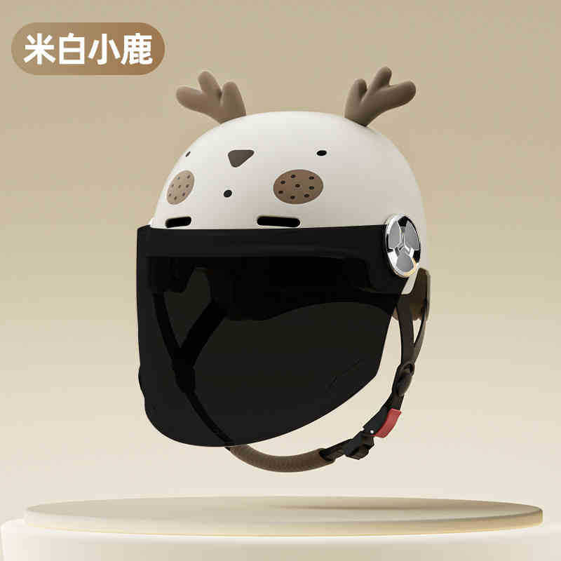 2025 new helmet electric car female cute new national standard 3C certification motorcycle hat summer
