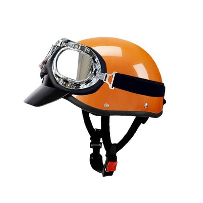 Factory Outlet GB 3C Harley Retro Half Helmet Lightweight Summer Electric Vehicle Helmet Safety Helmet Unisex