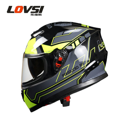 Foreign Trade Special for Motorcycle Helmet Men's Anti-fog Warm Winter Motorcycle Electric Vehicle Locomotive Women's Full Covered Full Helmet