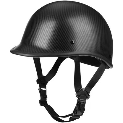 Safety certification car helmet spring retro motorcycle half helmet men and women motorcycle helmet scoop helmet LUOK