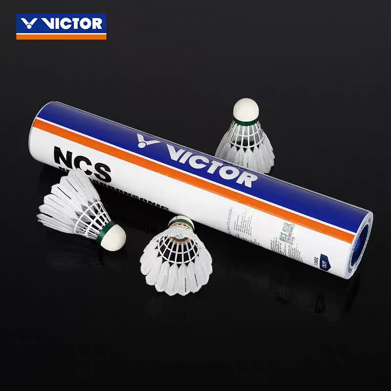 2025 Originalmarke, 1 Tube, 12 Stück NCS Pro Ball, Ausdauer, Flugstabilität, NCS PRO Kunstrasen-Badmintonball